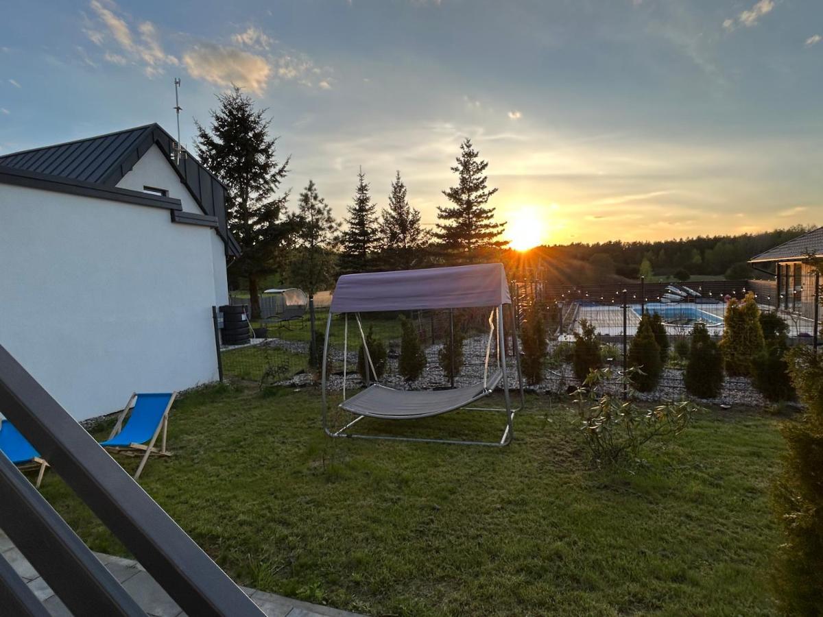 Villa Koniec Swiata Dom 84M2 Z Balia Mikołajki Esterno foto