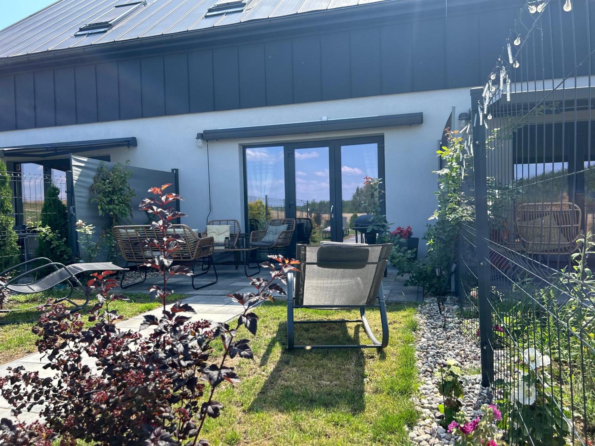 Villa Koniec Swiata Dom 84M2 Z Balia Mikołajki Esterno foto